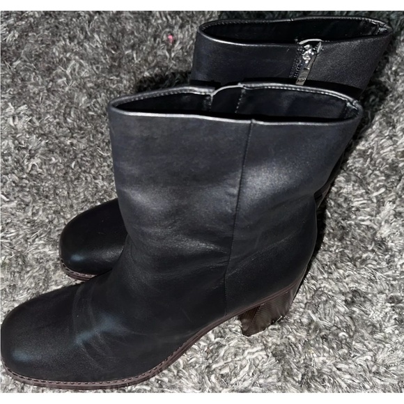 Marc Fisher LTD Yale Chelsa Leather Boots Size 11M - Picture 4 of 8